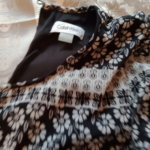 Calvin Klein floral shirt